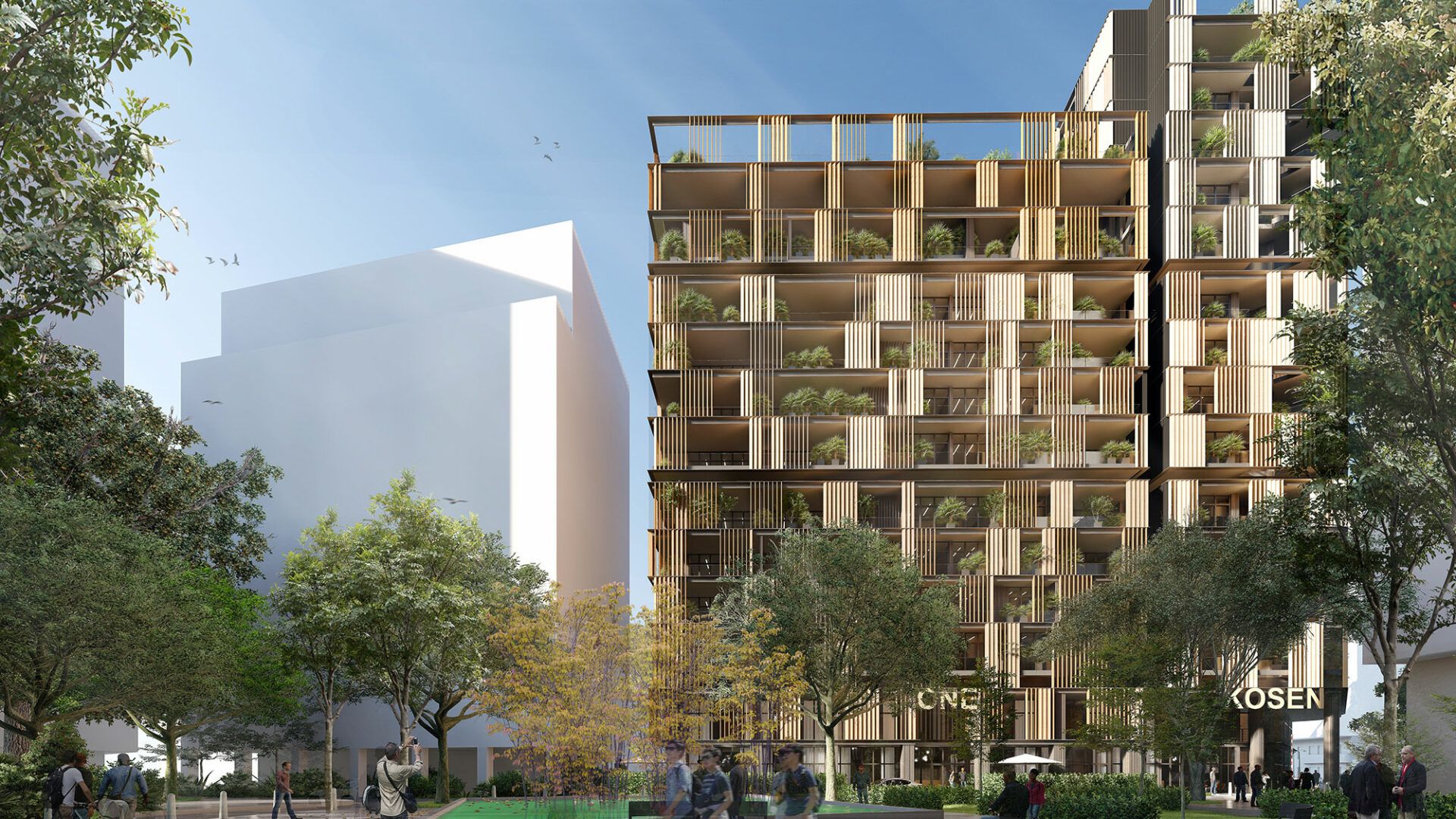 immeuble kosen eco responsable dakar